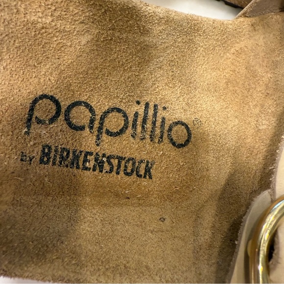 Birkenstock Papillio Soley Leather Wedge Sandals Size US 6-6.5 EU 37 BRAND NEW - Picture 15 of 15